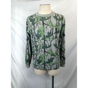 Vintage Ranger Shirt Men's Size Large Hunting Camo Made‎ In USA Hunting
